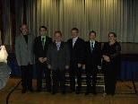 Neuer Gemeindevorstand von Zwischenwasser: Rainer Elmenreich, Andreas Loretz, Johannes Welte, Josef Mathis, Daniel Bösch, Hermelinde Rietzler (v.l.n.r.) Neuer Gemeindevorstand von Zwischenwasser: Rainer Elmenreich, Andreas Loretz, Johannes Welte, Josef Mathis, Daniel Bösch, Hermelinde Rietzler (v.l.n.r.)