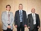 Vizebgm. Rainer Sutter, Bgm. Arnold Hirschbühl und GR Andreas Bechter. Vizebgm. Rainer Sutter, Bgm. Arnold Hirschbühl und GR Andreas Bechter.