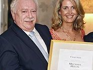 Gault Millau Herausgeber Karl Hohenlohe, Feinschmecker Bürgermeister Häupl, Martina Hohenlohe, Laudator Christian Konrad, Gastgeberin Christiane Underberg Gault Millau Herausgeber Karl Hohenlohe, Feinschmecker Bürgermeister Häupl, Martina Hohenlohe, Laudator Christian Konrad, Gastgeberin Christiane Underberg