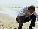 Obama machte sich selbst ein Bild von der Ölpest Obama machte sich selbst ein Bild von der Ölpest