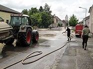 Schwere Unwetter im Bezirk Korneuburg Schwere Unwetter im Bezirk Korneuburg