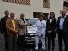 (v.l.) Albert de Donder, Elmar Kolb, Günter Schertler, Brigitte Höfle, Barbara Draxler und Elmar Rhomberg bei der Übergabe. (v.l.) Albert de Donder, Elmar Kolb, Günter Schertler, Brigitte Höfle, Barbara Draxler und Elmar Rhomberg bei der Übergabe.