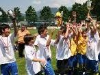 Die siegreiche VfB U13 Mannschaft bei der Pokalübergabe Die siegreiche VfB U13 Mannschaft bei der Pokalübergabe