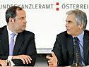 Einigkeit zwischen Faymann und Pröll Einigkeit zwischen Faymann und Pröll