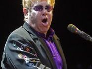 Elton John und sein geliebtes Piano. Elton John und sein geliebtes Piano.