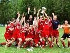 Hawo FC  Mellau jubelt über den Meistertitel in der 5. Landesklasse.