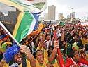 Südafrikas Fans lassen sich Party nicht vermiesen