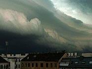 Unwetter über Wien
