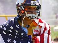 Chauncey Calhoun beim Eurobowl-Finale auf der Hohen Warte Chauncey Calhoun beim Eurobowl-Finale auf der Hohen Warte