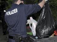 Die Polizei suchte in der Nähe des Tatortes in Hietzing nach Leichenteilen