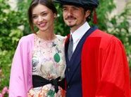 Frauenschwarm Orlando Bloom ist mit dem Model Miranda Kerr verheiratet