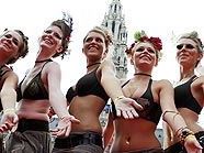 Life Ball: Generalprobe am Rathausplatz