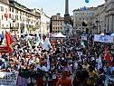 Protest gegen Berlusconis umstrittenes Abhörgesetz