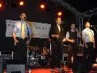 Bei der M3-Party am Schrunser Kirchplatz standen "The Rubberneckers", vier band- und bühnenerfahrene Musiker, im Rampenlicht. Bei der M3-Party am Schrunser Kirchplatz standen "The Rubberneckers", vier band- und bühnenerfahrene Musiker, im Rampenlicht.