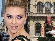 Scarlett Johansson frühstückt im Wiener Cafe Central Scarlett Johansson frühstückt im Wiener Cafe Central