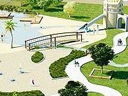 So soll der künftige Wasserspielplatz aussehen. So soll der künftige Wasserspielplatz aussehen.