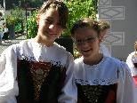 Sarah und Marina sind bereit für ihren Auftritt ... Sarah und Marina sind bereit für ihren Auftritt ...