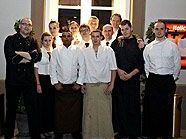 Das Italic-Team vor dem Lokal Das Italic-Team vor dem Lokal