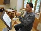 Hornist Andreas Schuchter Hornist Andreas Schuchter