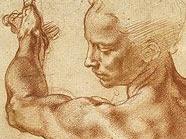 Michelangelo Buonarroti, Studien für die »Libysche Sibylle«, 1511/12