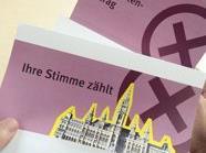 Mit einer Wahlkarte kann man am Wahltag in einem beliebigen Wiener Wahlkarten-Wahllokal oder alternativ per Briefwahl im In- und Ausland wählen. Im Bild: Ein Wahlkarten-Antrag