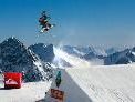 Action pur bei der "Quksilver Wir Schanzen-Tournee". Action pur bei der "Quksilver Wir Schanzen-Tournee".