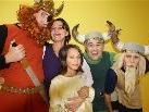 Auch die Wikinger vom Provinztheater unterhielten bei der Theaternacht. Auch die Wikinger vom Provinztheater unterhielten bei der Theaternacht.