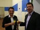 Bruno Bereuter (Lernlabor) und Markus Borg (WPW) Bruno Bereuter (Lernlabor) und Markus Borg (WPW)