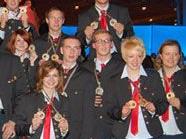 Österreichs Team holte bei der Berufs-EM in Lissabon 10 Gold-, 4 Silber- und 1 Bronzemedaille in Einzelbewerben und je 2 Mal Gold und Silber im Team