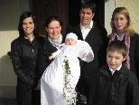 Laura Sutter wurde am 6. Febr. in der Pfarrkirche getauft