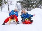 Lustige Rodelpartie im Gschwend Lustige Rodelpartie im Gschwend