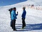 Powermoderator Martin Böckle in den Montafoner Skigebieten mit Prominenten unterwegs. Powermoderator Martin Böckle in den Montafoner Skigebieten mit Prominenten unterwegs.