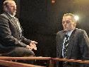 Werner Berjak und Karl Müller in der Theater Karussel Produktion "Top Dogs" Werner Berjak und Karl Müller in der Theater Karussel Produktion "Top Dogs"