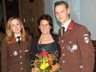 Dank der Jungfeuerwehr an Fahnenpatin Elisabeth Nessler. Dank der Jungfeuerwehr an Fahnenpatin Elisabeth Nessler.