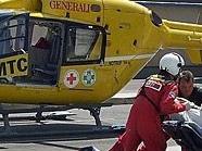 Der schwer verletzte 75-Jährige wurde ins Lorenz-Böhler UKH geflogen.