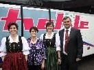 Die Geschäftsführung mit Marlis Hehle, Senior-Chefin Hildegard Hehle, Elke Bereuter-Hehle und Konrad Bereuter. Die Geschäftsführung mit Marlis Hehle, Senior-Chefin Hildegard Hehle, Elke Bereuter-Hehle und Konrad Bereuter.