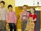 Die Kinder aus den Dreiklanggemeinden waren die "großen" Stars auf der Bühne. Die Kinder aus den Dreiklanggemeinden waren die "großen" Stars auf der Bühne.