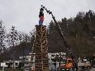 Ein 20-Meter Funken stand an der Vorderen Achmühle. Ein 20-Meter Funken stand an der Vorderen Achmühle.