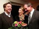 Gratulation für Heino Huber von Bgm. Markus und Manuela Linhart. Gratulation für Heino Huber von Bgm. Markus und Manuela Linhart.