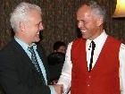 Hubert Sinz mit Bezirksobmann Engelbert Bereuter Hubert Sinz mit Bezirksobmann Engelbert Bereuter