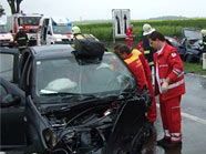 Der Crash forderte zwei Todesopfer. Der Crash forderte zwei Todesopfer.