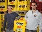 Ein eingespieltes Team: Joachim Fink und Martin Beer. Ein eingespieltes Team: Joachim Fink und Martin Beer.