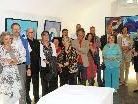 Zur Vernissage der "Pigmente"- Ausstellung waren zahlreiche Besucher gekommen. Zur Vernissage der "Pigmente"- Ausstellung waren zahlreiche Besucher gekommen.
