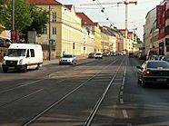 Die Rund 300 Meter zwischen Spittelau und der Rampengasse gleichen einer Rennstrecke. Die Rund 300 Meter zwischen Spittelau und der Rampengasse gleichen einer Rennstrecke.