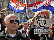 Eine Kundgebung gegen das Kriegsverbrecher-Urteil im Fall gegen die Ex-Generäle Gotovina und Markac wurde abgesagt.