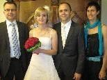 In der Villa Falkenhorst tauschten Judith Zudrell und Peter Mugg die Ringe In der Villa Falkenhorst tauschten Judith Zudrell und Peter Mugg die Ringe