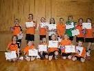 Gruppenfoto der Teilnehmer der Schüler-Vereinsmeisterschaften Gruppenfoto der Teilnehmer der Schüler-Vereinsmeisterschaften