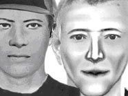 Nach diesen beiden Männern fahndet die Polizei. Nach diesen beiden Männern fahndet die Polizei.