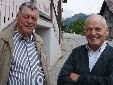 Otmar Eberle und Wernfried Bilgeri beim Ausflug nach Laterns Otmar Eberle und Wernfried Bilgeri beim Ausflug nach Laterns