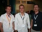 Die Geschäftsführer Wolfgang Rigo, Michael Schmid und Markus Rigo luden zum "3rd metal clubbing". Die Geschäftsführer Wolfgang Rigo, Michael Schmid und Markus Rigo luden zum "3rd metal clubbing".